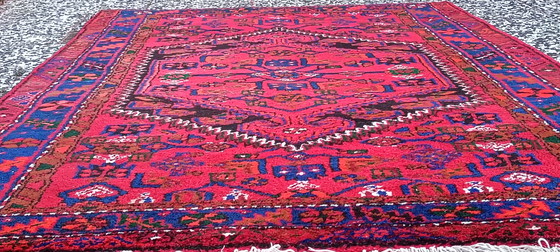Image 1 of Hand-knotted vintage Persian rug 223x132cm