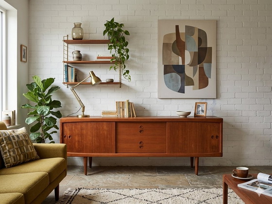 Image 1 of Buffet Bramin au design danois du milieu du siècle