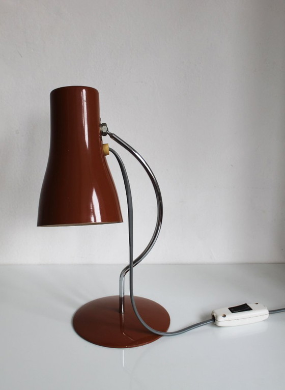 Image 1 of 1960s Mid Century Modern desk lamp by Josef Hurka