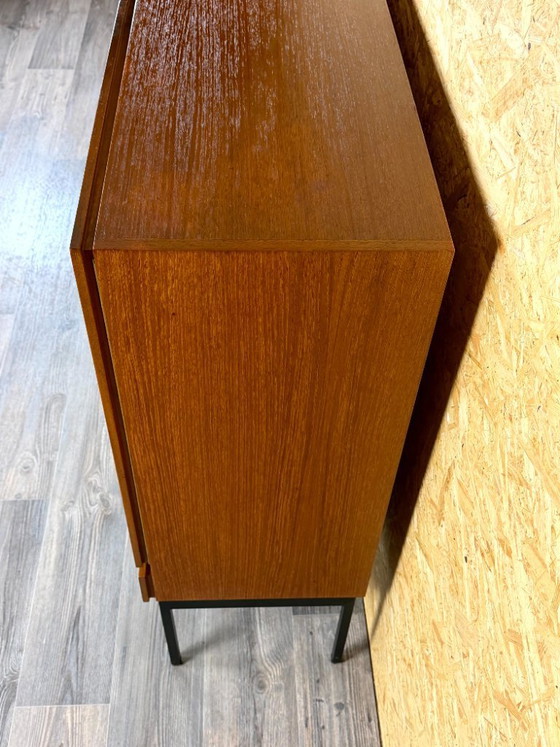 Image 1 of Credenza alta in teak anni '60/'70, modello B60 di Dieter Waeckerlin per Behr.