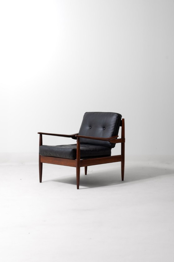 Set di poltrone lounge moderniste di BEKA, anni '60 – Legno, Pelle (photo 14 of 15)