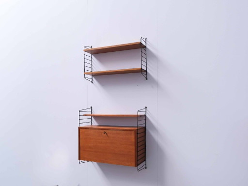 Mensola da parete vintage "NISSE STRING" di tidlos-design
