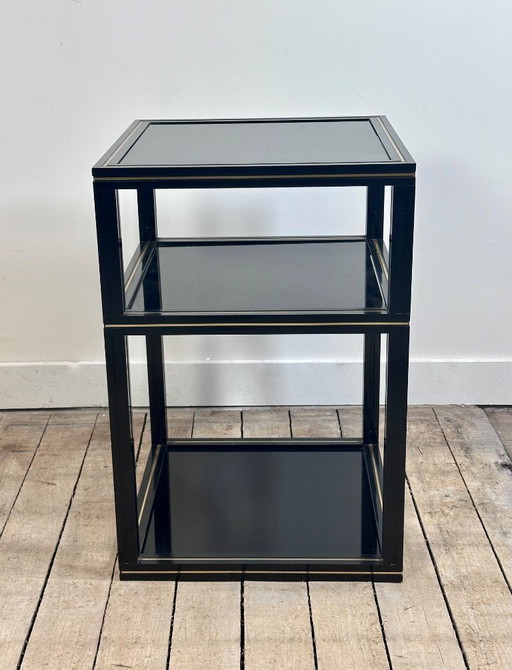 Bout de canapé / table d'appoint Pierre Vandel vintage 80'S