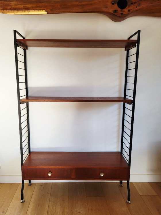 Image 1 of Vintage wall system, Combineurop, Wall unit, Belgium, 1960s