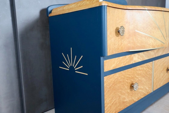 Art Deco Vogelaugenahorn Kommode – Kommoden, Wood (photo 10 of 23)