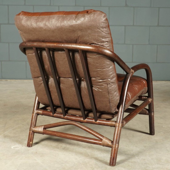 Set da salotto vintage in bambù – 6 sedie e 3 tavolini abbinati – anni '60 – Poltrone, Bamboo (photo 9 of 20)