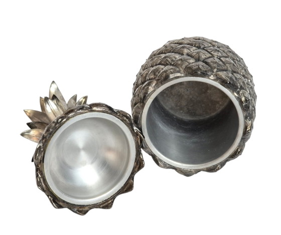 Secchiello Ghiaccio Ananas Mauro Manetti Anni '70 – Accessori da tavola, Cast Iron, Metal (photo 9 of 11)