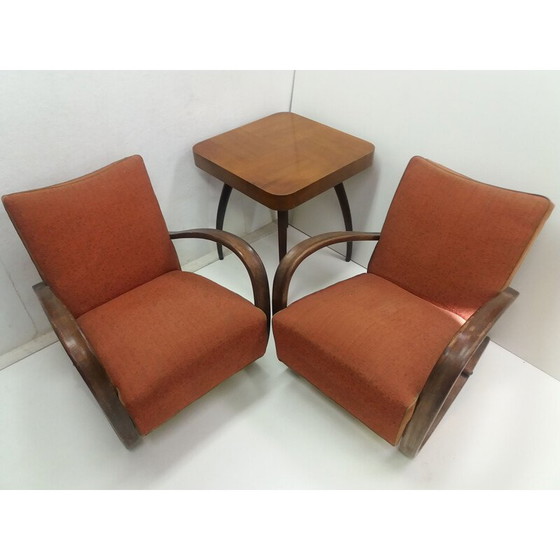 Image 1 of Vintage living room set by Halabala for Thonet, Czechoslovakia 1930s