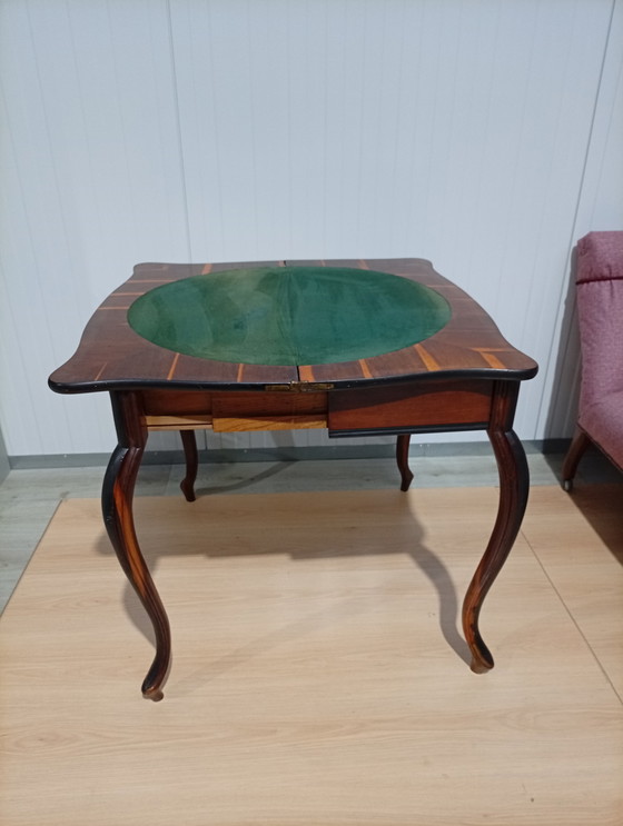 Image 1 of Card table
