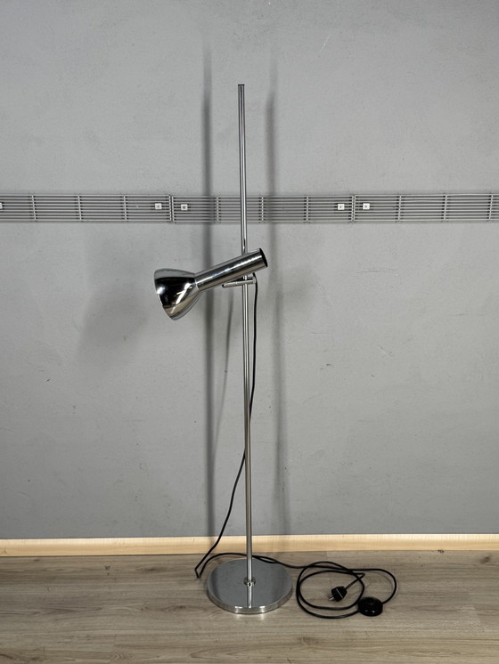Image 1 of German Design Floor Lamp - Hustadt Leuchten, ca. 1970s
