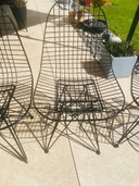3x Vitra - Drahtstuhl DKR im Outdoor-Design Ray/Charles Eames
