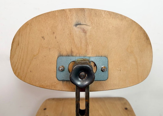 Image 1 of Stuhl für eine grüne Industriewerkstatt, 1950er Jahre