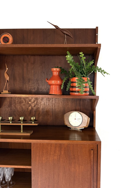 Image 1 of Vintage modular teak wall system '60s