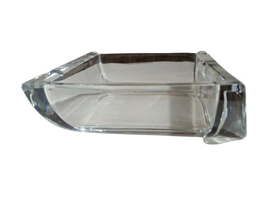 Image 1 of Cendrier en cristal Corba de prestige - Fabriqué en Italie - 3 kg