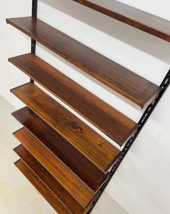 Image 1 of Kai Kristiansen Rozenhouten rekkensysteem, Felballes Møbler.