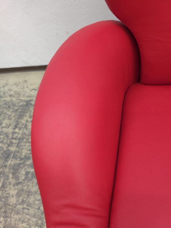 Image 1 of Poltrona Cassina Dodo, poltrona di design, poltrona in pelle, poltrona girevole, reclinabile, come nuova