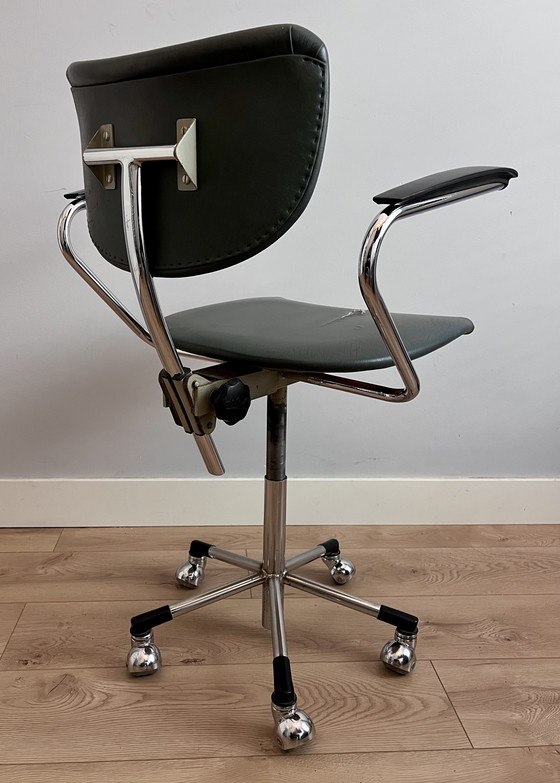 Image 1 of Bellissima sedia da ufficio Gebr. de Wit 3311 - su ruote
