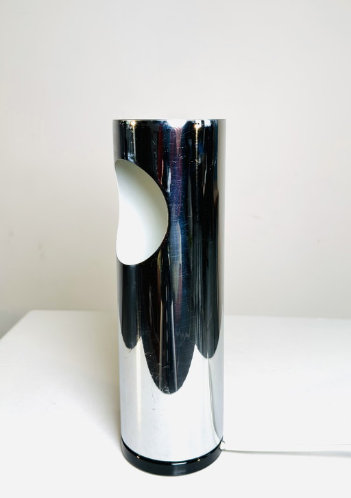 LAMPE DE TABLE TUBULAIRE PAR ECOLIGHT MILANO, ITALIE, années 1960