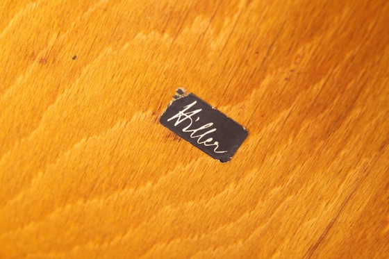Vintage Hiller Folding Chair | German Beech Wood Chair | Space-Saving Mid-Century Design, 1970s (photo 10 of 12)