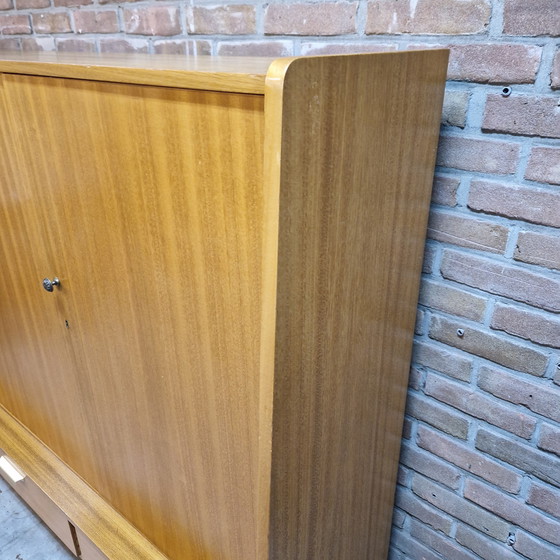 Image 1 of Meuble TV mural vintage Bartels