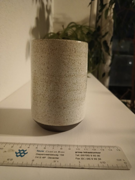 Image 1 of Vintage retro ceramics, earthenware vase Zaalberg