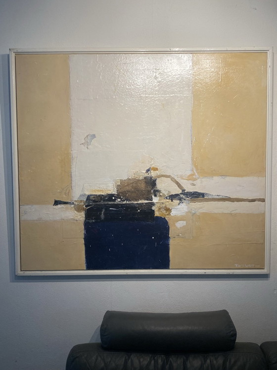 Dittico curato di Ron v/d Werf, Ton v/d Werf, Arte, Carta, Legno, Beige (foto 8 di 9)