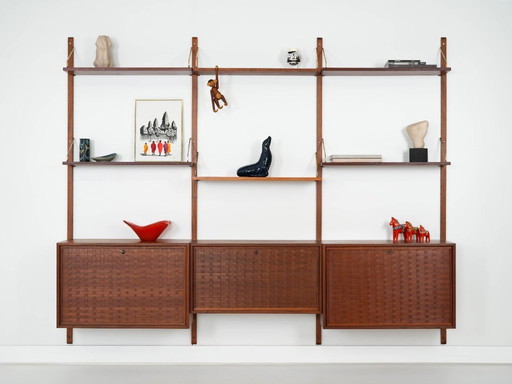 Teak shelving unit, Danish design, 1960s, designer: Poul Cadovius