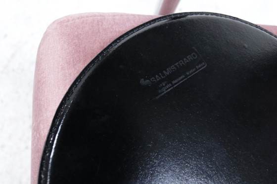 Image 1 of Memphis Lounge-Sessel mit Tisch – Mandelli & Selva für Salmistraro, 1980er Jahre