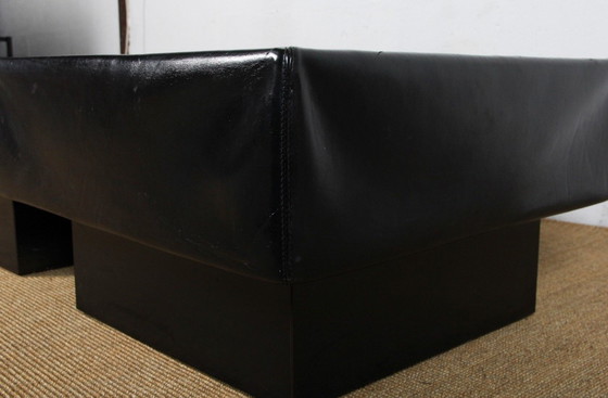 Image 1 of Pair of De Sede Low Tables / Sofa End Tables