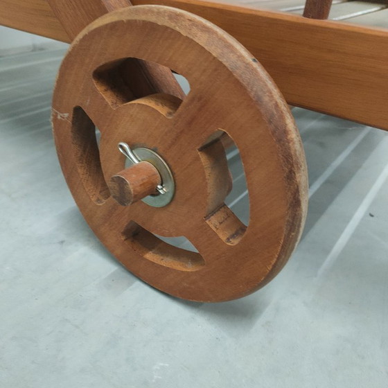 Image 1 of Woonkamer trolly serveerwagen (hardhout, vintage/retro)