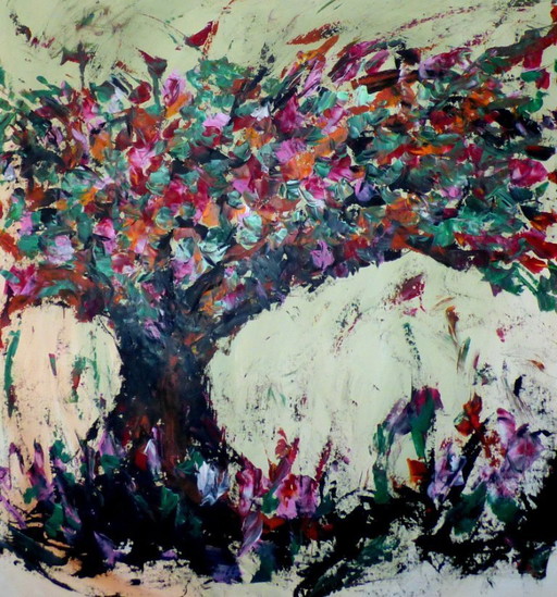 Floria REY - Azaleea - Artist's canvas
