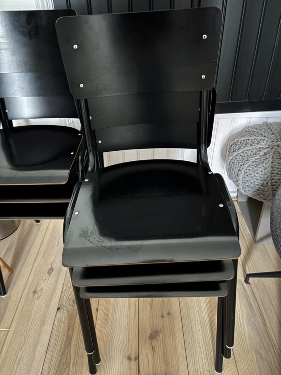 Image 1 of Zuiver regreso a la escuela eettafel stoelen 6 piezas 