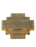 Eichholtz Pegaso wall lamp, 2 pieces, Art Deco, vintage brass/brushed brass