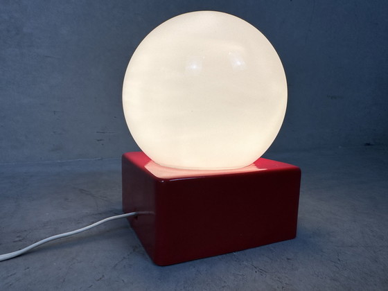 Image 1 of Lampada da tavolo/parete vintage - porcellana e opalina