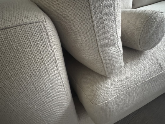 Splendido Divano Eichholtz Panama – Divani, Textile, Chrome (photo 2 of 4)
