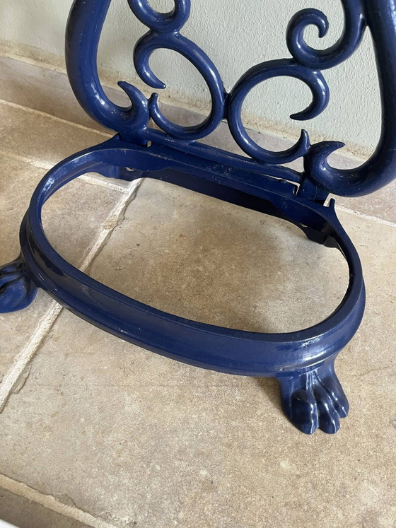 Paragüeros de hierro fundido esmaltado de principios del siglo XX. – Art Nouveau (photo 11 of 12)