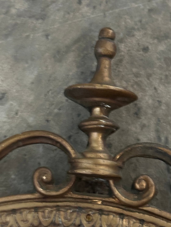 Image 1 of Miroir - Laiton, Verre - Miroir en laiton