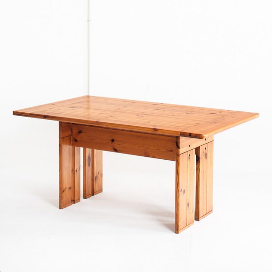 Dining Table Designed by Silvio Coppola for Fratelli Montina. Italy, 1970s – Wood (photo 2 of 12)