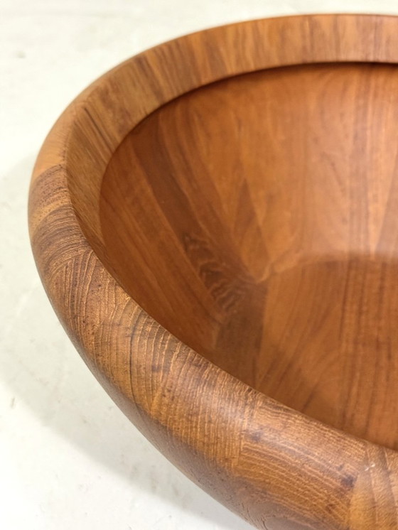 Image 1 of Richard Nissen large salad bowl fruit bowl Denmark 1960's