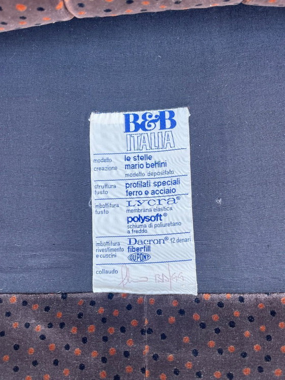 Image 1 of Canapé Le Stelle par Mario Bellini pour B&B Italia des années 1970