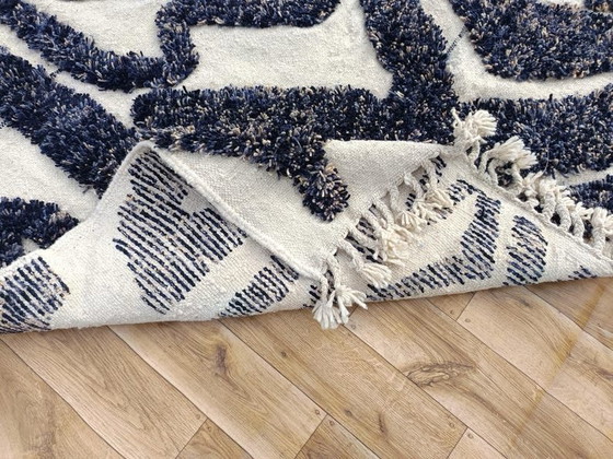 Handmade Rug with Geometric Patterns 215/300 – Rugs & carpets, Wool (photo 5 of 6)