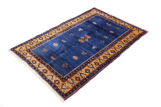 Image 1 of Tapis persan original noué à la main Gabbeh Ghashghaï 160 X 100 cm Nomade