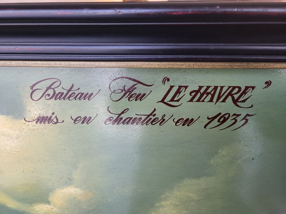 Image 1 of Schilderij 'Country Corner', bootdecoratie, Le Havre