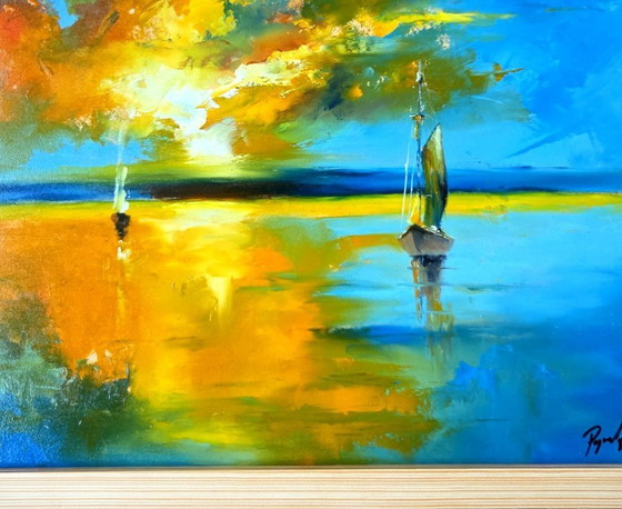 Image 1 of Robert Popczyk „Dämmerung über dem See“