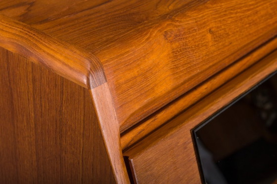 Image 1 of Mid-Century Modern Teak Secretary from Dyrlund, Denmark, 1960s