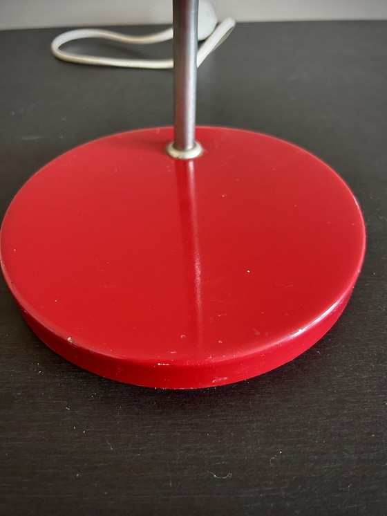 Image 1 of Retro Schreibtischlampe Rot