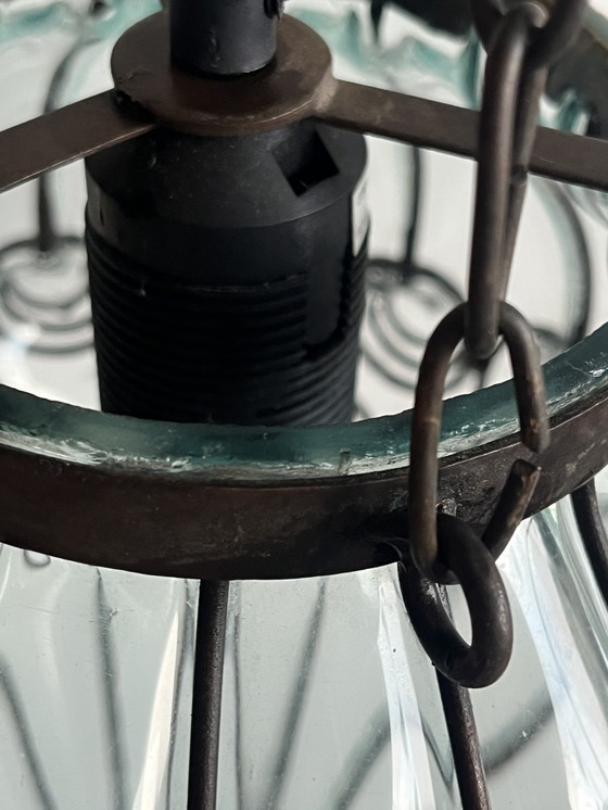 Image 1 of Venezianische mundgeblasene Glaslampe