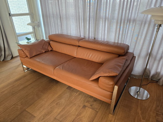 Image 1 of Calia Italia romeo, pelle 2,5 posti, design np 3000 izg