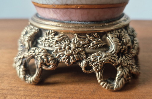 Bathroom accessories - Porcelain and bronze - Napoleon III style