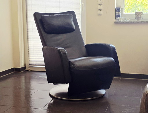 Rolf Benz recliner armchair leather model LSE 5800 Very good condition